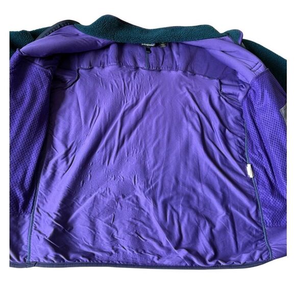 VTG 90's Patagonia PEF Full Zip Deep Pile Retro X Fleece Jacket Made in USA XXL - Picture 10 of 10
